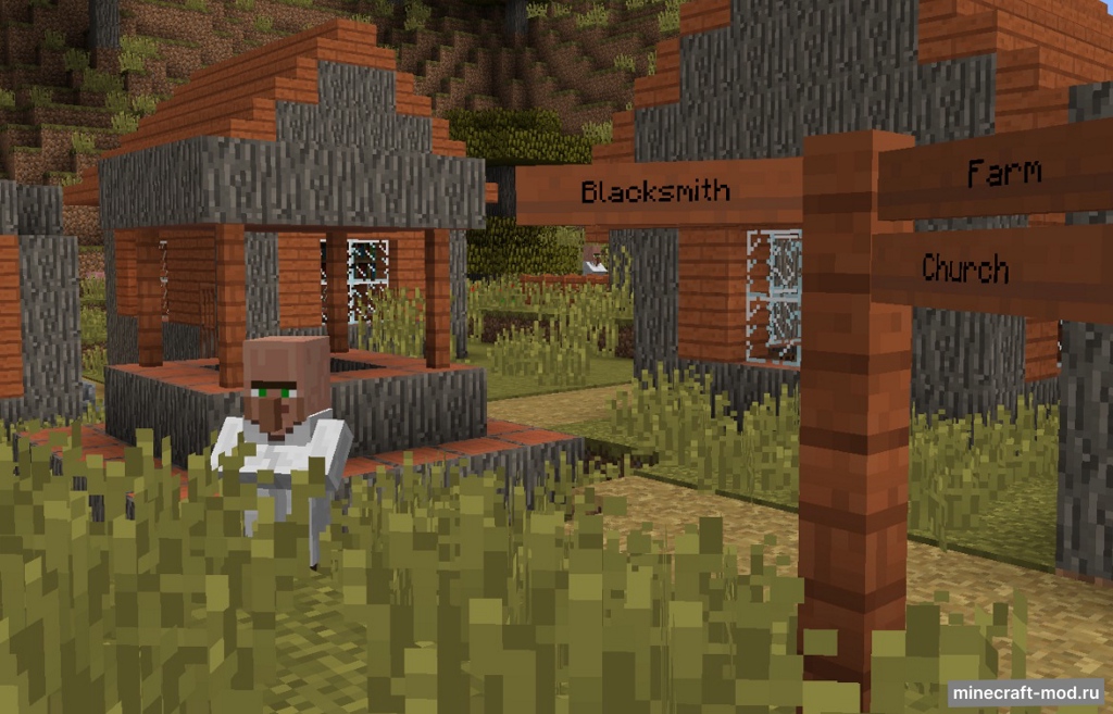 Мод Custom Signposts для Minecraft 1.19, 1.16.5, 1.16.4,  ...