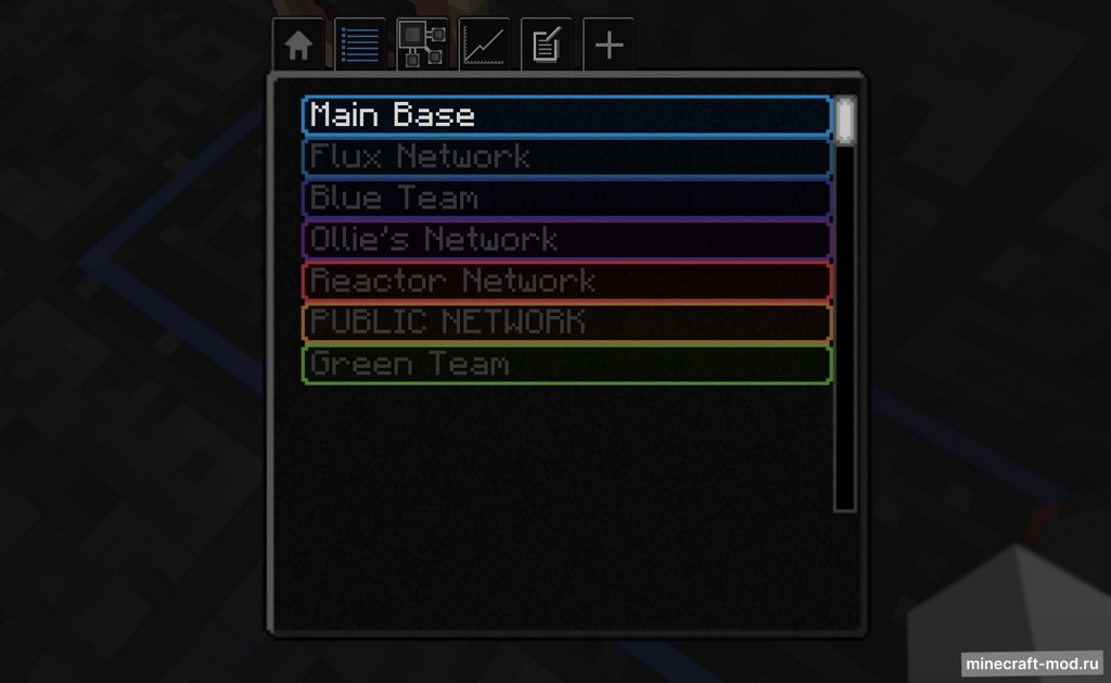 Мод Flux Networks для Minecraft 1.20.1, 1.20, 1.19.2,  ...